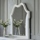 Swindon Mirror w/ LED - Pearl White