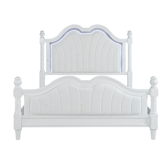 Swindon 5 Pc. Bedroom Set - Pearl White