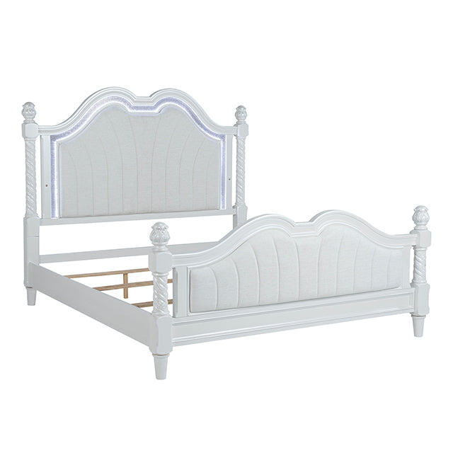 Swindon 5 Pc. Bedroom Set - Pearl White