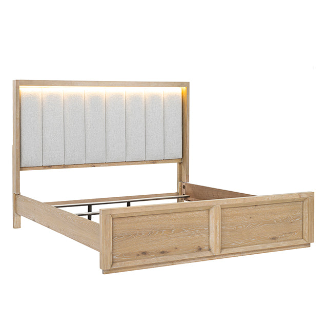 Helios 4 Pc Bedroom Set - Natural