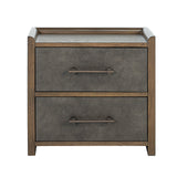 Newent Nightstand - Dark Walnut