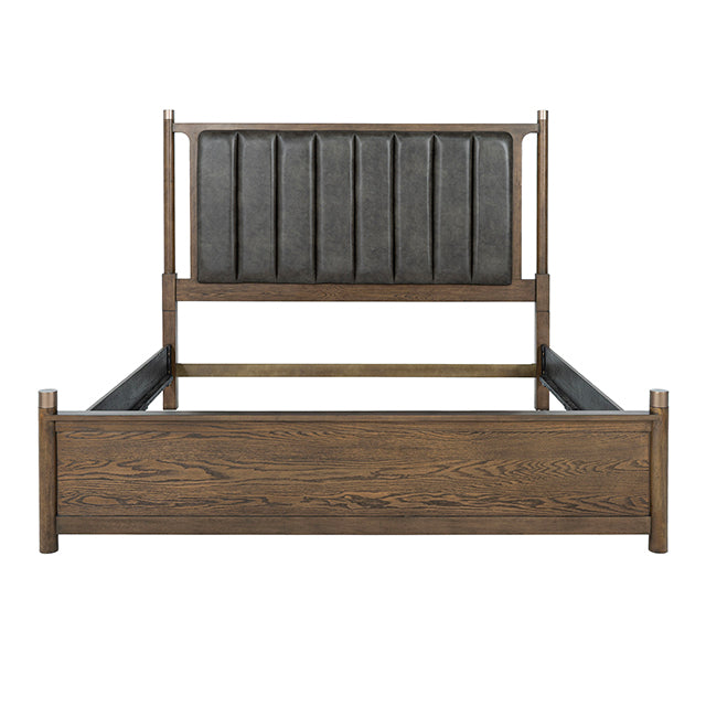 Newent 4 Pc Bedroom Set - Dark Walnut