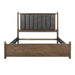 Newent 4 Pc Bedroom Set - Dark Walnut