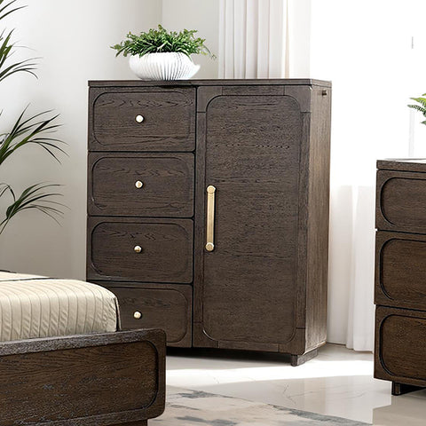 Vellara Gentlemans Chest - Dark Walnut