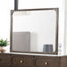 Vellara Mirror - Dark Walnut