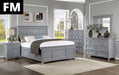 Castlile Night Stand - Gray
