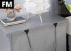 Castlile Night Stand - Gray