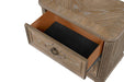 Lyris Nightstand - Rustic Oak