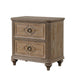 Lyris Nightstand - Rustic Oak