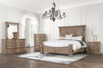 Seven Oaks Mirror - Weathered Oak
