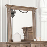 Seven Oaks Mirror - Weathered Oak