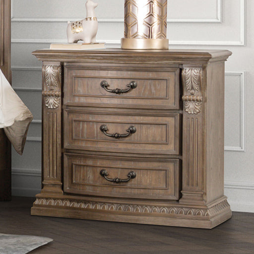 Seven Oaks Night Stand - Weathered Oak