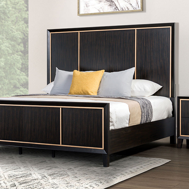 Kenyada 4 Pc Bedroom Set - Espresso