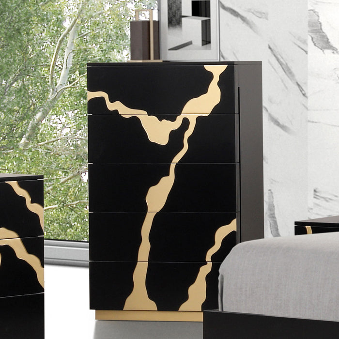 Goldsberg Chest - Black/Gold