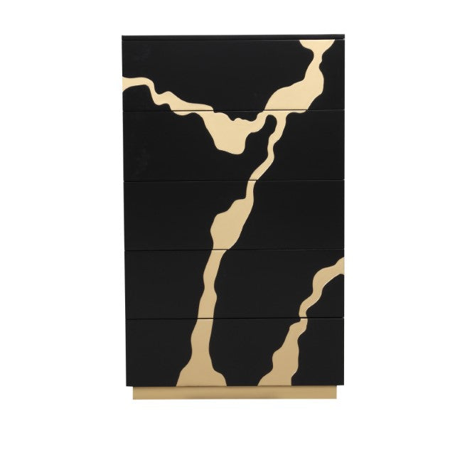Goldsberg Chest - Black/Gold
