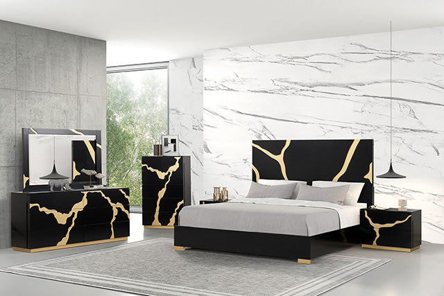 Goldsberg Chest - Black/Gold