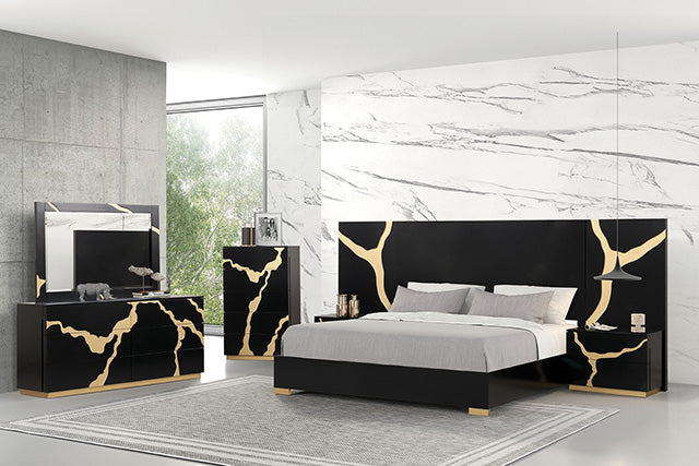 Goldsberg Wall Panel (2 Pc) - Black/Gold