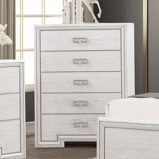 Basilone Chest - Rustic White