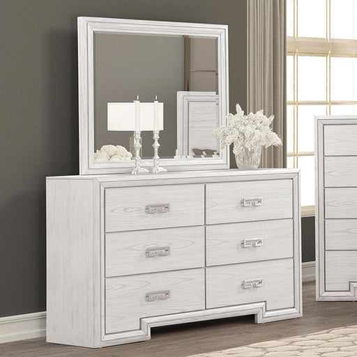 Basilone Dresser - Rustic White