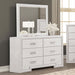 Basilone Dresser - Rustic White