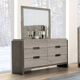 Gristalt Dresser (w/ Felt Line, No Jewelry Tray) - Stone Gray