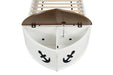 Poseidon Captain Bed - White/Oak