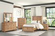 McHenry 4 Pc. Bedroom Set - Natural Oak