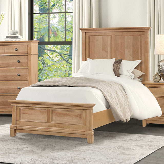 McHenry 4 Pc. Bedroom Set - Natural Oak - Twin