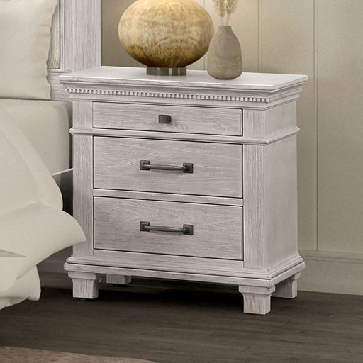 Swanley Nightstand - Weathered Gray