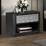 Sterling West 1-Drawer Nightstand - Ash Gray