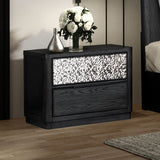 Sterling West 2-Drawer Nightstand - Ash Gray