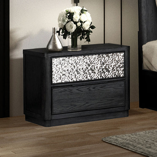 Sterling West 2-Drawer Nightstand - Ash Gray