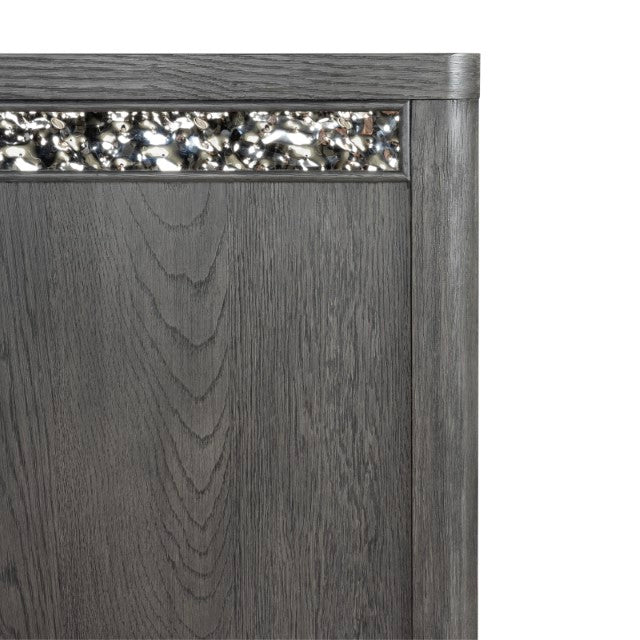 Sterling West 5 Pc Bedroom Set (N2) - Ash Gray