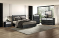Sterling West 4 Pc Bedroom Set (N2) - Ash Gray
