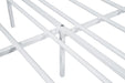 Nicoli Metal Bed - White