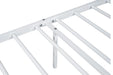 Nicoli Metal Bed - White