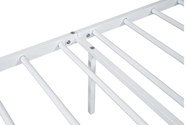 Nicoli Metal Bed - White