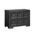 Hatton Cross Oversized Nightstand - Weathered Black