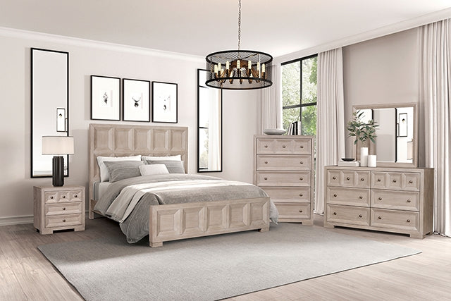 Hatton Cross 4 Pc Bedroom Set - Tawny
