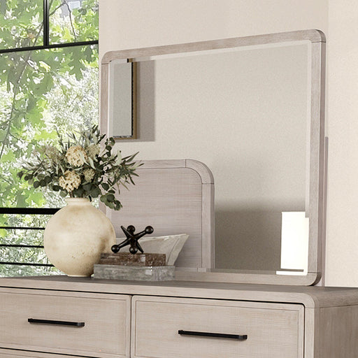 Belize Mirror - Gray