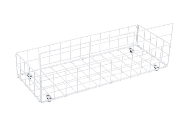 Nicoli Metal Bed With Underbed Storage - White