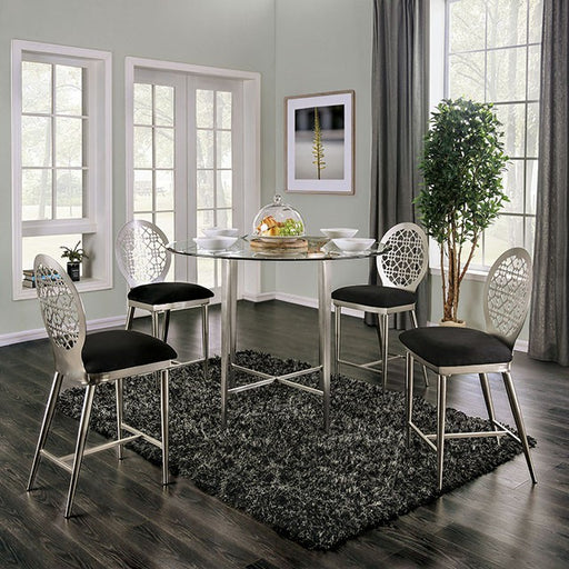 Abner Counter Ht. Table - Silver