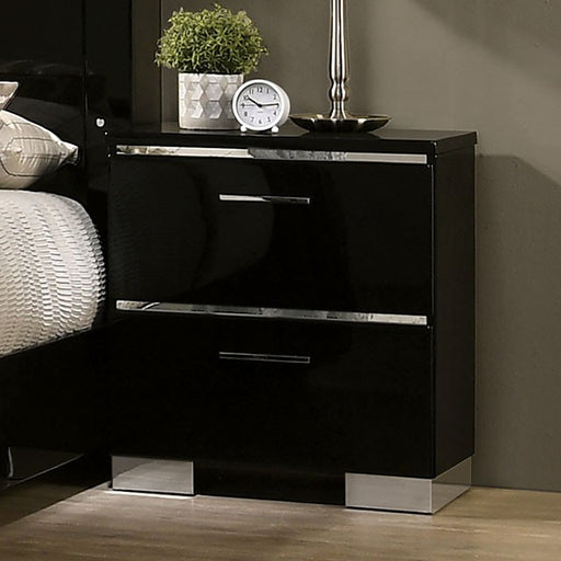 Carlie Night Stand - Black