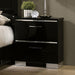 Carlie Night Stand - Black