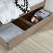 Vevey 4 Pc Bedroom Set - Wire-Brushed Warm Gray