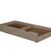 Vevey Trundle - Wire-Brushed Warm Gray