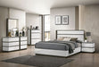 Birsfelden Dresser - White/Metallic Gray