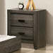 Roanne Night Stand - Gray