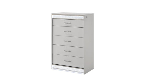 Glam Chest – Glam Chest White by Galaxy Home Furnishings