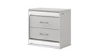 Glam Nightstand – Glam Nightstand White by Galaxy Home Furnishings